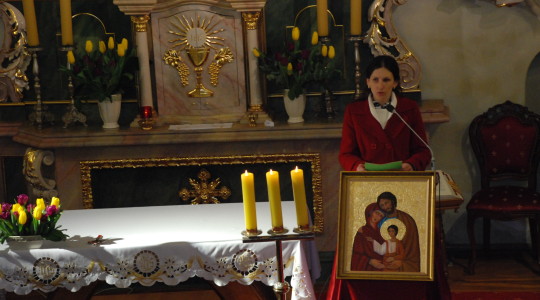 02.03.2014  BUDZIMY OLBRZYMA Eucharystia przygotowana przez wspólnotę Comunione e Liberazione