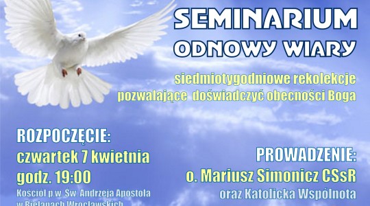 07.04.2016 Seminarium Odnowy Wiary
