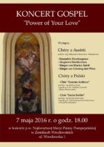 07.05.2016 Koncert Gospel chóru Sanctus Andreus w Żernikach Wr.