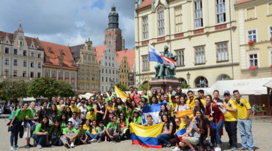 18 - 25.07.2016 ŚDM - Dni w Diecezjach - Pielgrzymi z Kolumbii i Panamy w naszej parafii